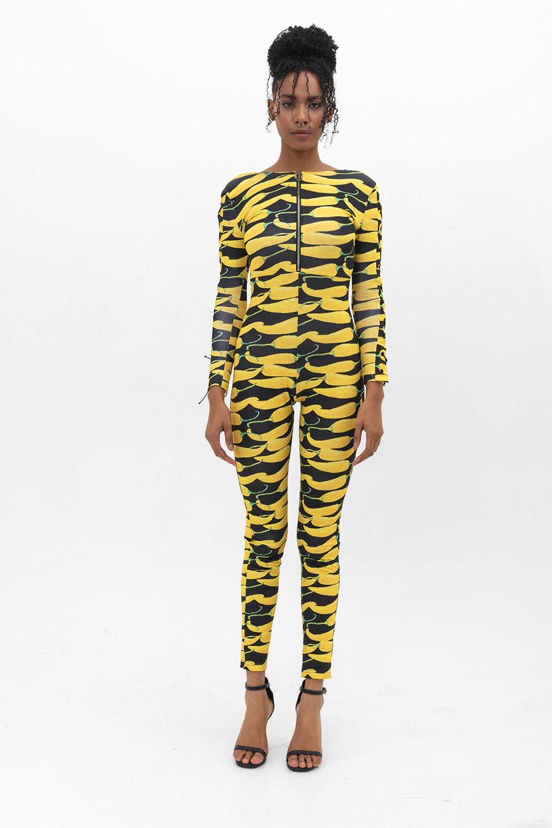 MELLOW YELLOW JUMPSUIT Couture Collection Hydration London